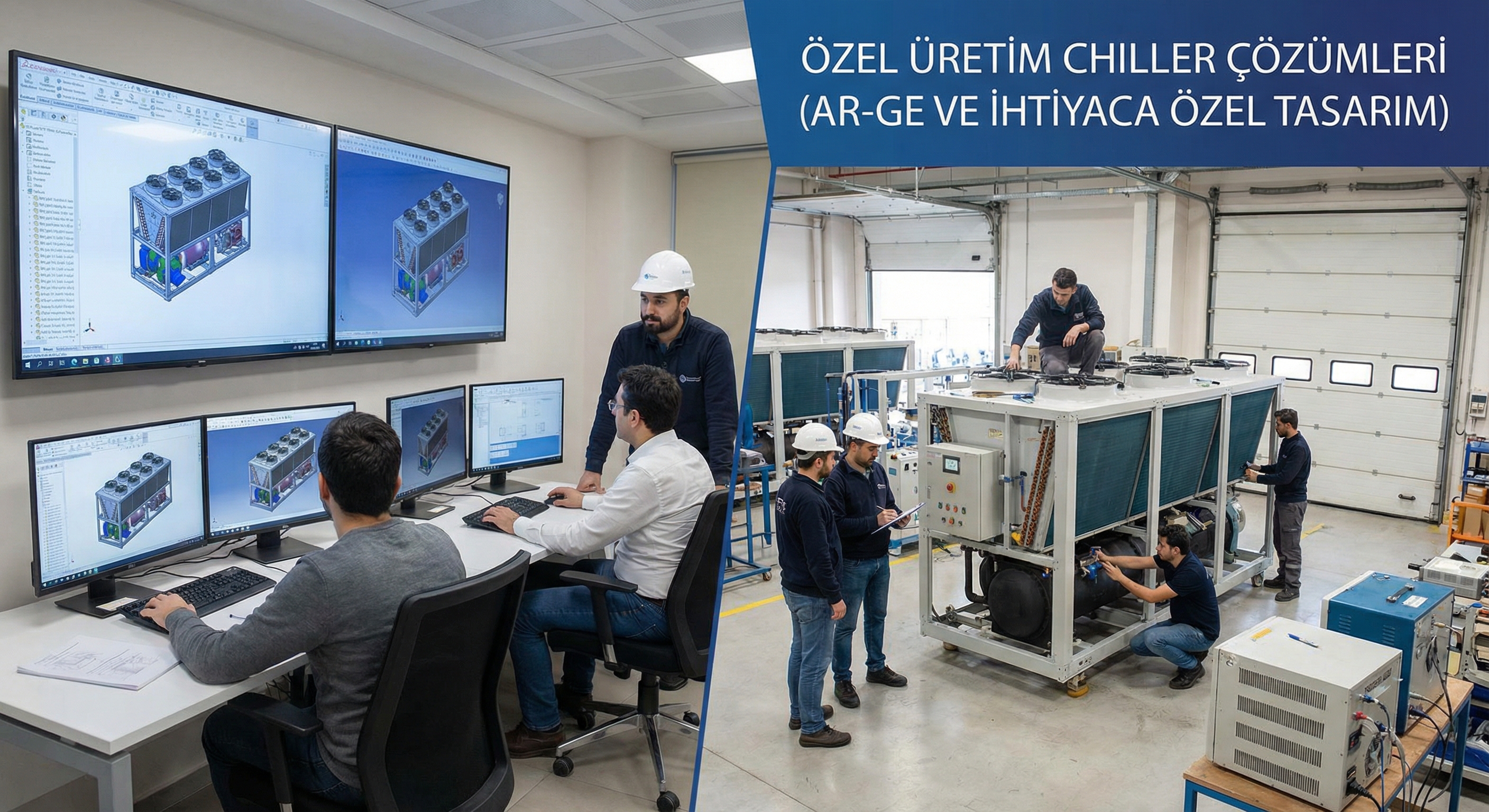 Özel Üretim Chiller Çözümleri: Ar-Ge Destekli ve İhtiyaca Özel Tasarım Soğutma Sistemleri