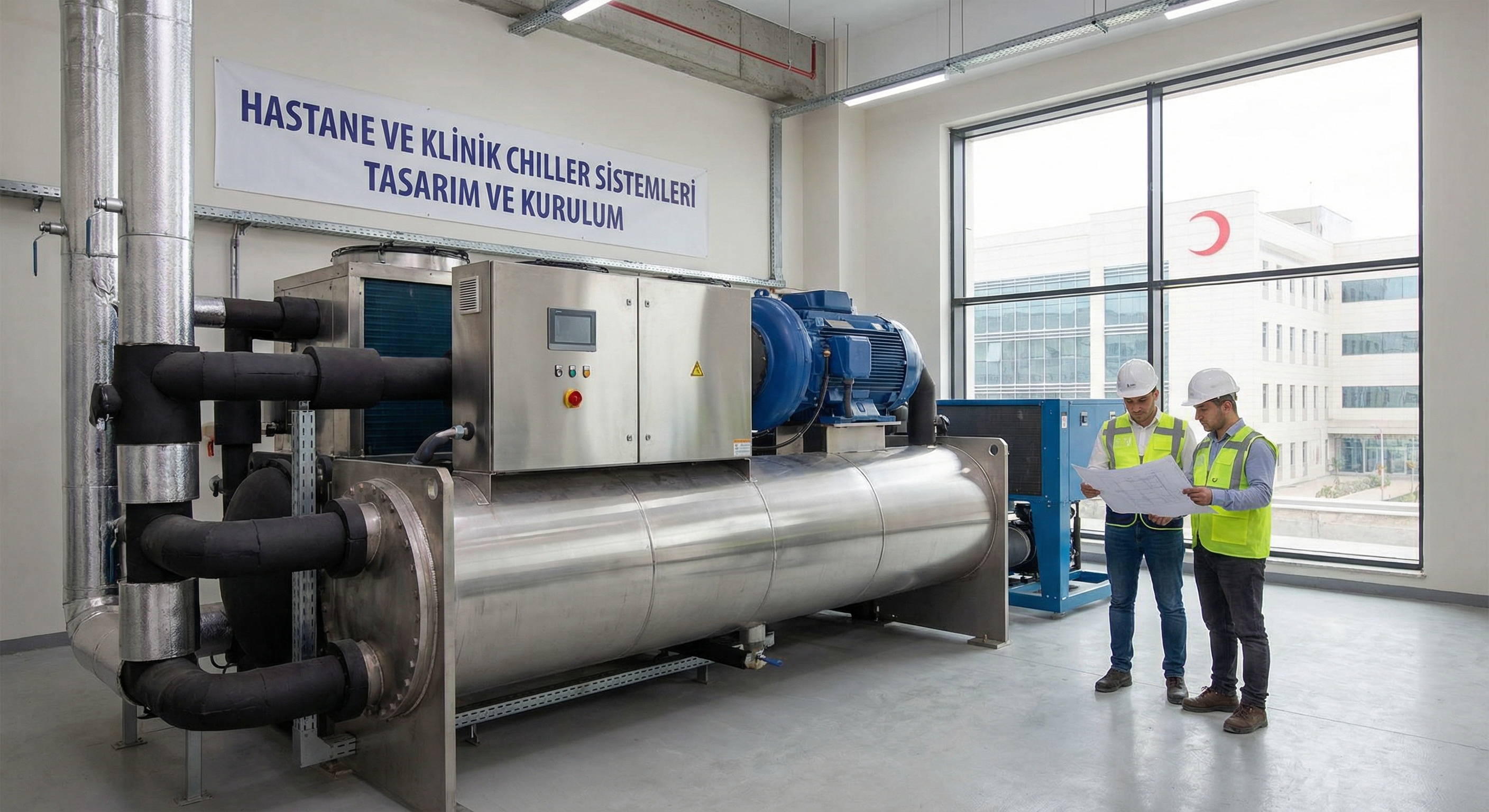Hastane ve Klinik Chiller Sistemleri Tasarım ve Kurulum | Medikal Soğutma Çözümleri