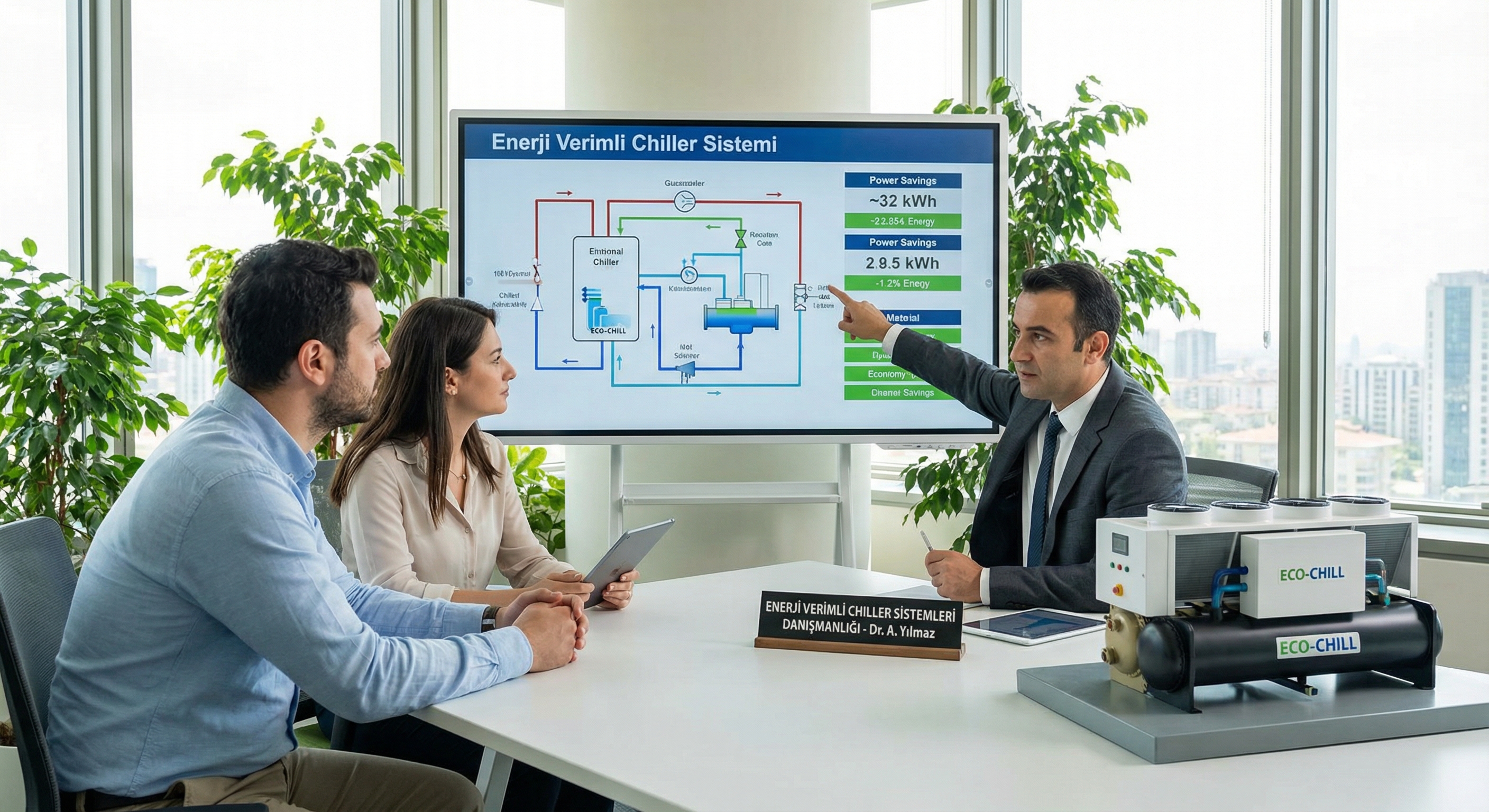 Enerji Verimli Chiller Sistemleri Danışmanlığı: Verimli ve Sürdürülebilir Soğutma Çözümleri