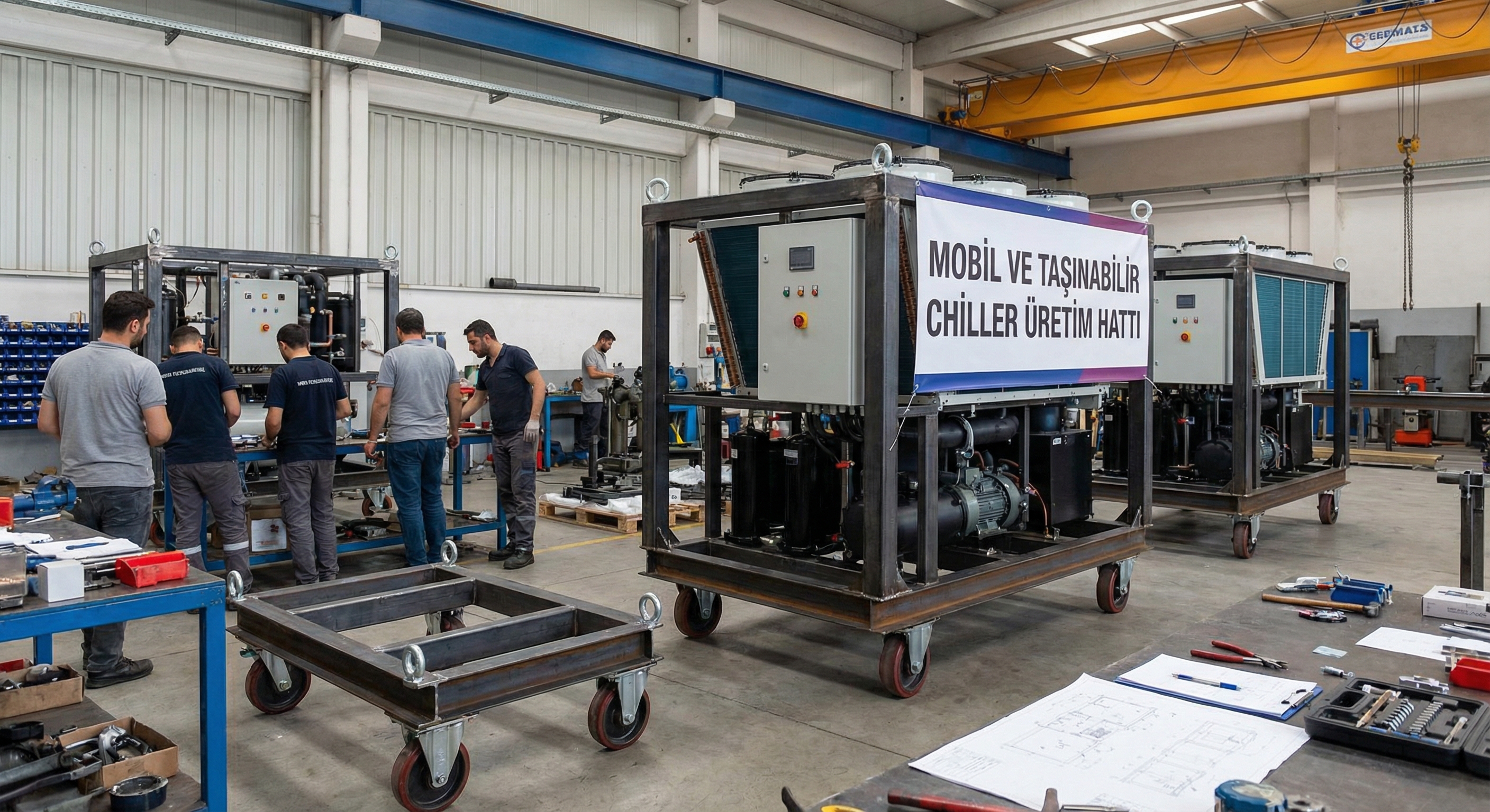 Mobil ve Taşınabilir Chiller Üretimi: Esnek, Güçlü ve Hızlı Çözümler