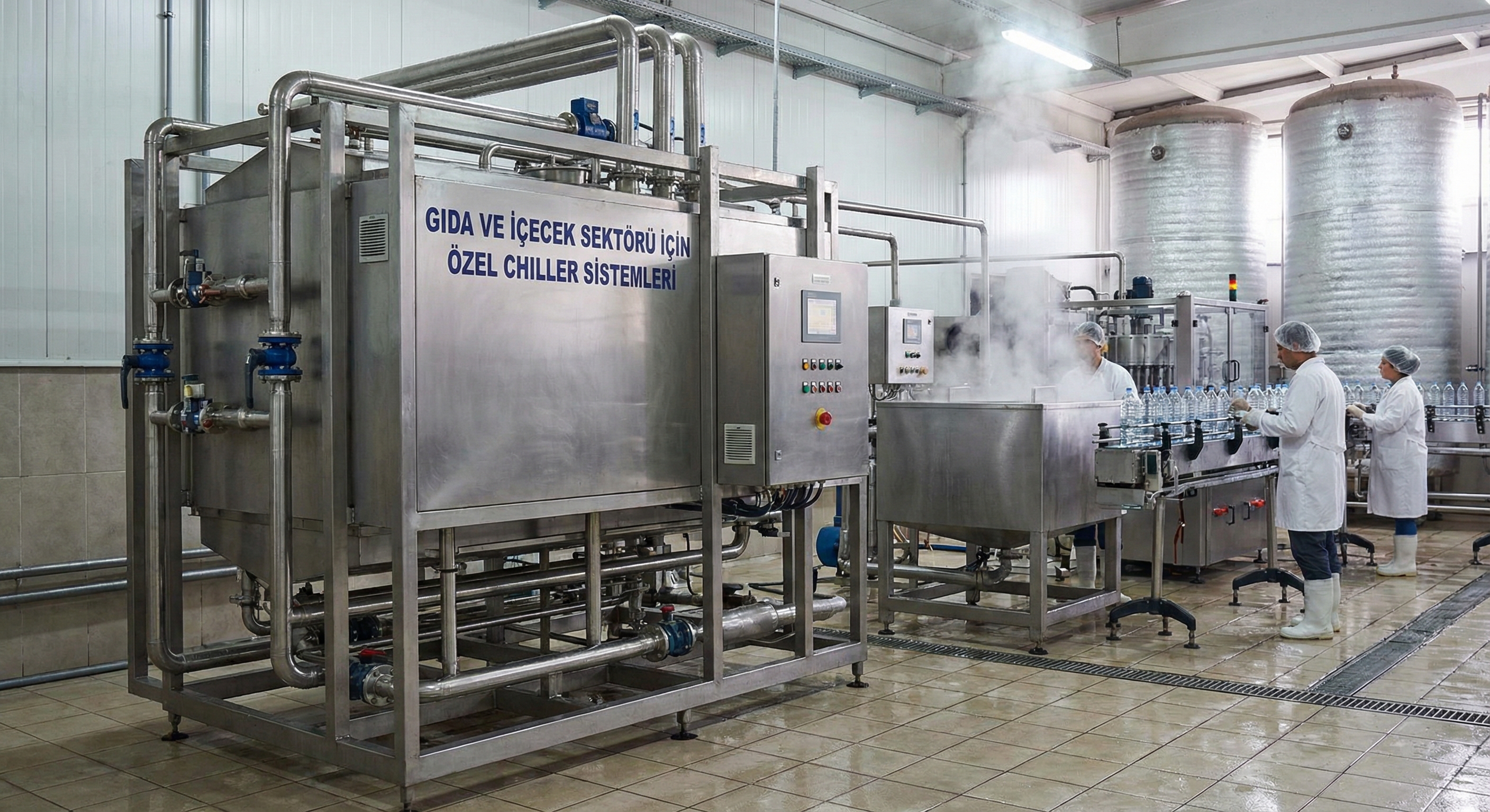 Gıda ve İçecek Sektörü için Özel Chiller Sistemleri
