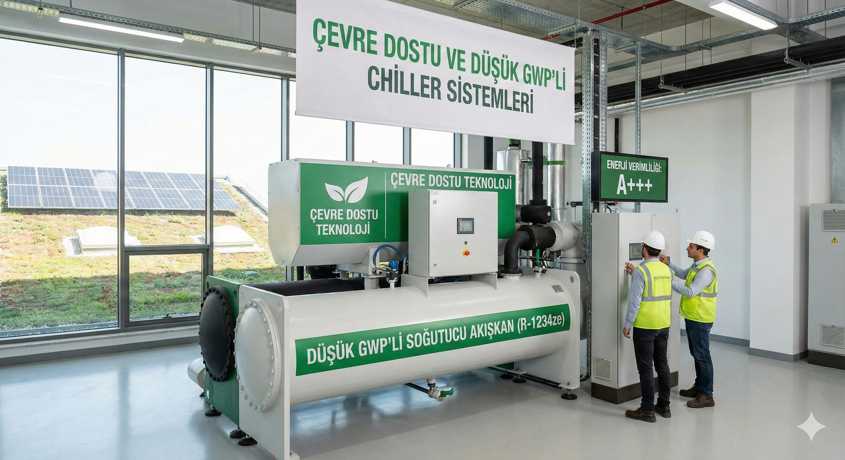 Çevre Dostu ve Düşük GWP’li Chiller Sistemleri