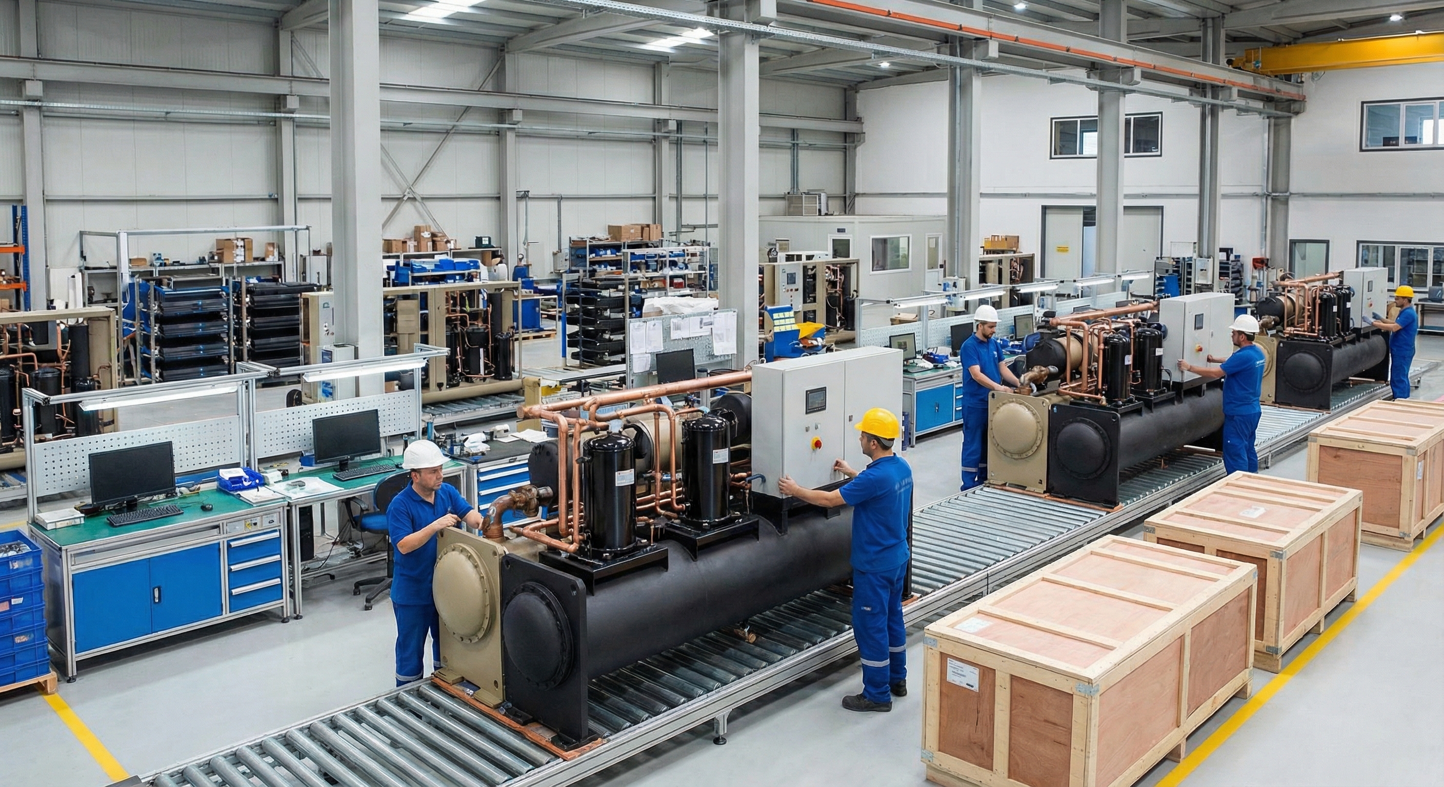 OEM Chiller Üretim Hizmetleri: Markanıza Özel Endüstriyel Soğutma Çözümleri